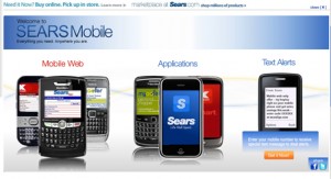 Sears Mobile Screenshot blog 300x163 Sears Goes Mobile in a Big Way